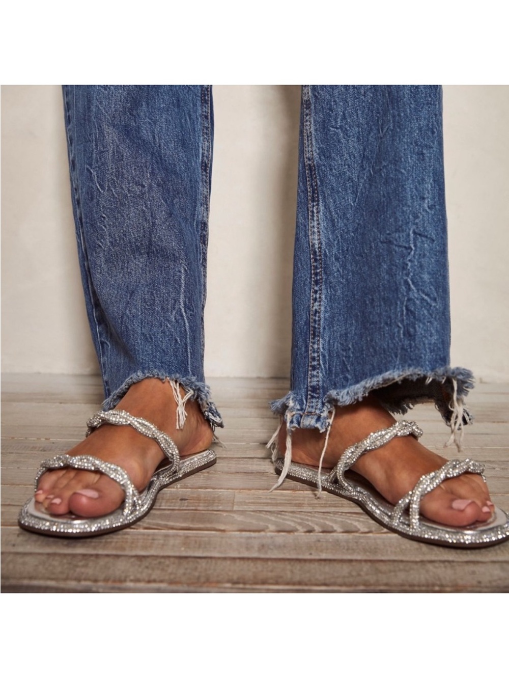 Vicenza Rhinestone Sandals